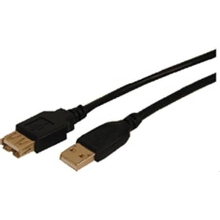 Comprehensive USB2-AA-MF-3ST USB 2.0 A Male To A Female Cable 3ft